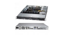Серверная платформа Supermicro SYS-6018R-TD 1U 2xLGA2011 C612, 8 DIMMs, 4 x hot-swap 3.5"" SATA3 bays, 2 x 1GbE, IPMI, 480W