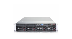 Серверная платформа Supermicro SYS-6027R-72RFT 2U 2xLGA2011 Intel C602, 16xDDR3, 8x3.5""HDD, 2x10GbE, IPMI 2x740W