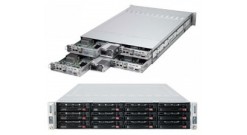 Серверная платформа Supermicro SYS-6027TR-HTRF+ 2U (4 Nodes) 2xLGA2011 3xHDD 3.5"", 16xDDR3, 2xGbE, IPMI, MicroLP 2x1620W