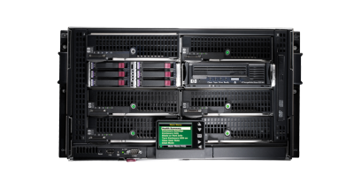 Шасси HP BladeSystem c3000 Sin-Phase 6U Platinum Enclosure (up to 8 c-class Blades), incl. 4 AC PS(6up), 6 Fans(full), DVD-drive, Onbrd.Adm, Rail Kit, ROHS, Trial Insight Control License (repl. 508665-B21)