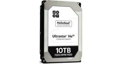 Жесткий диск HGST 10TB SATA 3.5"" (HUH721010ALE604) Ultrastar HE10 6Gb/s, 7200rpm, 256MB