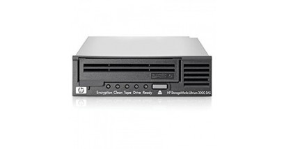 Ленточный привод HP StorageWorks Ultrium 3000 SAS Tape Drive, Int. (Ultr.1,5/3TB; incl. Yosemite Server Backup Basic; 1data ctr, int SAS cbl SFF8482/SFF8087) analog EH957A