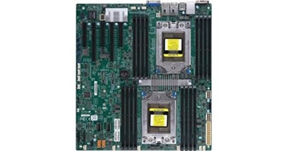 Материнская плата Supermicro MBD-H11DSI-NT-B Dual AMD EPYC 7000-Series, System on Chip, SATA, 2x10GbE, IPMI, M.2 Bulk