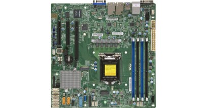 Материнская плата Supermicro MBD-X11SSH-F-B -S1151 Intel 4xDDR4, 8xSATA, 2xGbE, IPMI, VGA port