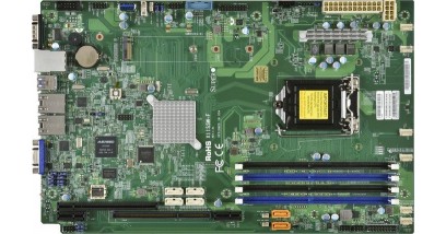 Материнская плата Supermicro MBD-X11SSW-F-O S1151 Intel C236, 4xDDR4, 2xGbE, IPMI, VGA