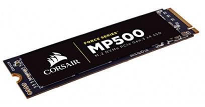 Накопитель SSD Corsair M.2 2280 480GB Corsair Force MP500 Client SSD CSSD-F480GBMP500 PCIe Gen3x4 with NVMe