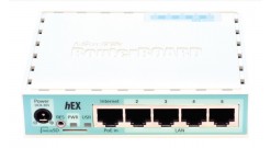Маршрутизатор 10/100/1000M 5PORT HEX POE RB750GR3 MIKROTIK Тип устройства Router..