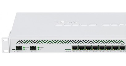 Маршрутизатор MikroTik CCR1036-8G-2S+ Cloud Core Router , with Tilera Tile-Gx36 CPU (36-cores, 1.2Ghz per core), 4GB RAM, 2xSFP cage, 8xGbit LAN, Rout