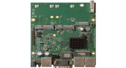 Маршрутизатор MikroTik RBM33G RouterBOARD with Dual Core 880MHz CPU, 256MB RAM, 3x Gbit LAN, 2x miniPCI-e, 2x SIM slots, USB, microSD slot, M.2 slot, RouterOS L4