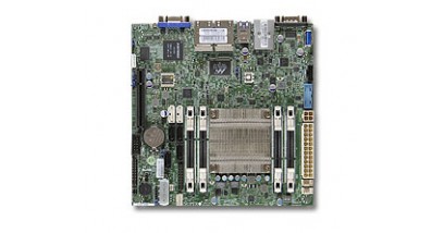 Материнская плата Supermicro MBD-A1SRI-2758F-O Intel Atom C2758/FCBGA 1283/4xDDR3/4xSATA2+2xSATA3/4*GbLan/Mini-ITX BOX