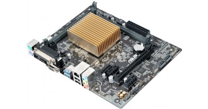 Материнская плата ASRock J3455M Celeron J3455 CPU onboard Dsub+DVI+HDMI GbLAN SATA MicroATX 2DDR3 (RTL)