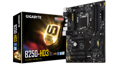 Материнская плата Gigabyte GA-B250-HD3 / Intel B250 / LGA1151 / 4xDDR4 (64GB) / ..