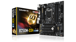 Материнская плата Gigabyte GA-B250M-D3H Soc-1151 Intel B250 4xDDR4 mATX AC`97 8c..