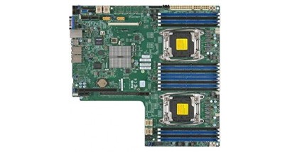 Материнская плата Supermicro MBD-X10DDW-I-B 2xLGA2011-v3, iC612, 16 DDR4 ECC RDIMM/LRDIMM, 1*PCI-Ex32 + 2*PCI-Ex8, SATA + RAID, IPMI 2.0, 2*GLAN, Proprietary WIO