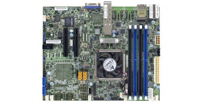Материнская плата Supermicro MBD-X10SDV-4C+-TP4F-O Flex ATX, Xeon processor D-1518 2.2GHz, Up to 128GB , SATA3 (6Gbps) ports; RAID 0,1,5,10 RSTe, Dual 10G SFP+