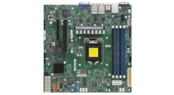 Материнская плата Supermicro MBD-X11SCH-LN4F-O LGA1151 Micro-ATX, Intel C246, Up to 128GB DDR4 ECC UDIMM, ASPEED AST2500, 8 SATA3 (6Gbps) via C246; RAID 0, 1, 5, 10; 1 PCI-E 3.0 x8 (in x16) and 1 PCI-E 3.0 x8 slots