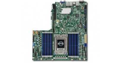Материнская плата Supermicro Single AMD EPYC 7000-Series, Up to 2TB RDIMM, 1 PCI-E 3.0 x32,1 PCI-E 3.0 x16,12 NVMe,2x 10GBase-T,IPMI