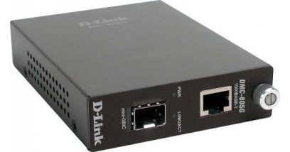 Медиаконвертер D-Link DMC-805G/A10A 1000Base-T Gigabit Twisted-pair to Mini GBIC