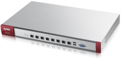 Межсетевой экран Zyxel USG1900 с набором подписок на 1 год (AS,AV,CF,IDP), Rack, 8 конфигурируемых (LAN/WAN) портов GE, Device HA Pro, 2xUSB3.0, AP Controller (2/130)