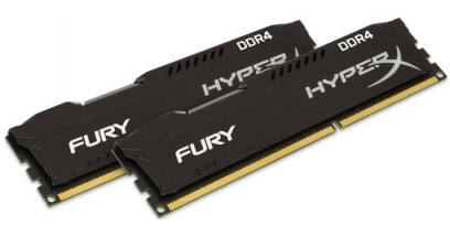 Модуль памяти Kingston 32GB DDR4 ""HyperX FURY"" HX429C17FBK2/32 (PC23466, 2933МГц, CL17)