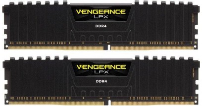 Модуль памяти CORSAIR DDR4 2x8Gb 2666MHz Corsair CMK16GX4M2D2666C16 RTL PC4-19200 CL16 DIMM 288-pin 1.2В