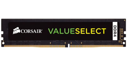 Модуль памяти CORSAIR Value Select CMV8GX4M1A2400C16 DDR4 - 8Гб 2400, DIMM, Ret