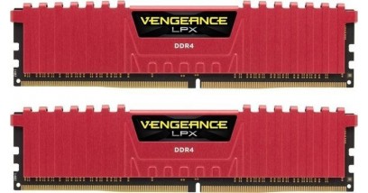 Модуль памяти CORSAIR Vengeance LPX CMK32GX4M2A2666C16R DDR4 - 2x 16Гб 2666, DIMM, Ret