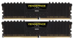 Модуль памяти CORSAIR Vengeance LPX CMK32GX4M2A2666C16 DDR4 - 2x 16Гб 2666, DIMM, Ret