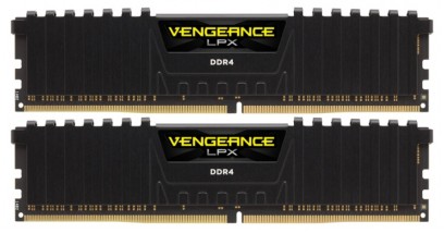 Модуль памяти CORSAIR Vengeance LPX CMK32GX4M2A2666C16 DDR4 - 2x 16Гб 2666, DIMM, Ret