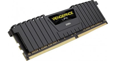 Модуль памяти CORSAIR Vengeance LPX CMK8GX4M1A2400C14 DDR4 - 8Гб 2400, DIMM, Ret