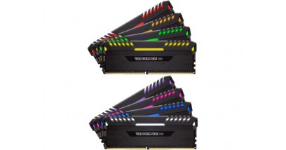 Модуль памяти CORSAIR Vengeance RGB CMR128GX4M8C3000C16 DDR4 - 8x 16Гб 3000, DIMM, Ret