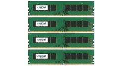 Модуль памяти Crucial 16GB Kit (4GBx4) DDR4 2133 MT/s (PC4-17000) CL15 SR x8 Unb..