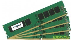 Модуль памяти Crucial 64GB DDR4 Kit (16GBx4) 2133MHz PC4-17000 UDIMM ECC CL15 DR x8 288pin (CT4K16G4WFD8213)