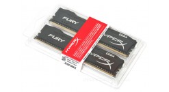 Модуль памяти Kingston HyperX FURY Black HX426C15FBK2/8 DDR4 - 2x 4Гб 2666, DIMM..