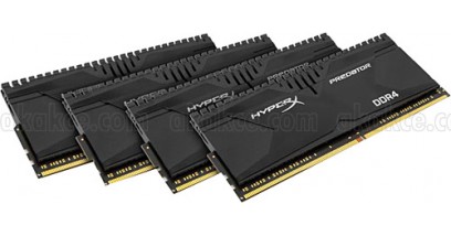 Модуль памяти Kingston 16GB 2800MHz DDR4 Non-ECC CL14 DIMM (Kit of 4) XMP Predator Series