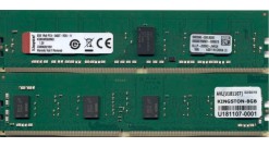 Модуль памяти Kingston 8GB DDR4 2400MHz PC4-19200 RDIMM ECC Reg 1Rx8, CL17, 1.2V..