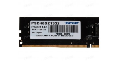 Модуль памяти PATRIOT 8GB PC17000 DDR4 SO PSD48G21332S