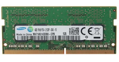 Модуль памяти Samsung DDR4 4GB SO-DIMM (PC4-19200) 2400MHz 1.2V  (M471A5244CB0-CRCD0)