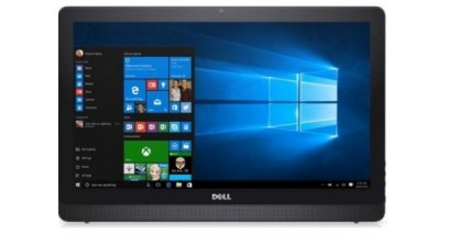 Моноблок Dell Inspiron 3464 23.8"" Full HD i3 7100U (2.4)/4Gb/1Tb 5.4k/HDG620/Linux/Eth/WiFi/BT/клавиатура/мышь/черный 1920x1080