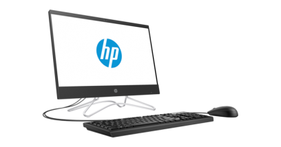 Моноблок HP 200 G3 3VA38EA (Core i5 8250U-1.60ГГц, 4ГБ, 1ТБ, UHDG, DVD±RW, LAN, WiFi, BT, 21.5"" 1920x1080, FreeDOS) + клавиатура + мышь