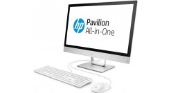 Моноблок HP Pavilion 24-r013ur, Intel Core i3 7100T, 8Гб, 1000Гб, AMD Radeon 530 - 2048 Мб, DVD-RW, Windows 10, белый [2mj42ea]