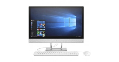 Моноблок HP Pavilion 24-r111ur 4GM28EA (Pentium G5400T-3.10ГГц, 4ГБ, 1ТБ, UHDG, LAN, WiFi, BT, WebCam, 23.8"" 1920x1080, W'10 H) + клавиатура + мышь