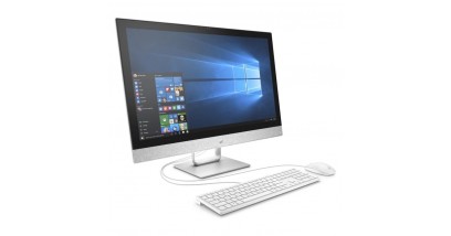 Моноблок HP Pavilion 27-r109ur 4GY86EA (Core i3 8100T-3.10ГГц, 8ГБ, 128ГБ+1ТБ, R530, LAN, WiFi, BT, WebCam, 27.0"" 1920x1080 сенсор., W'10 H) + клавиатура + мышь