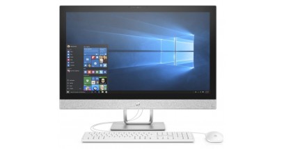 Моноблок HP Pavilion 27-r114ur 4HD63EA (Core i5 8400T-1.70ГГц, 12ГБ, 128ГБ+1ТБ, R530, LAN, WiFi, BT, WebCam, 27.0"" 2560x1440, W'10 H) + клавиатура + мышь