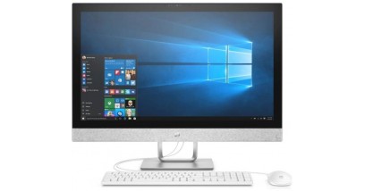 Моноблок HP Pavilion 27-r118ur 4HF62EA (Core i7 8700T-2.40ГГц, 12ГБ, 128ГБ+1ТБ, R530, LAN, WiFi, BT, WebCam, 27.0"" 1920x1080, W'10 H) + клавиатура + мышь