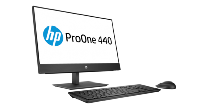 Моноблок HP ProOne 440 G4 23.8"" Full HD i5 8500T (2.1)/4Gb/500Gb 7.2k/UHDG 630/DVDRW/CR/Windows 10 Professional 64/GbitEth/WiFi/BT/120W/клавиатура/мышь/Cam/черный 1920x1080