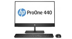 Моноблок HP ProOne 440 G4 4YV99ES (Core i3 8100T-3.10ГГц, 4ГБ, 1ТБ, UHDG, DVD±RW, LAN, WiFi, BT, WebCam, 23.8"" 1920x1080, FreeDOS) + клавиатура + мышь