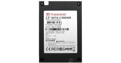 Накопитель SSD 512GB индустриальный Transcend 420 -40°C ~ 85°