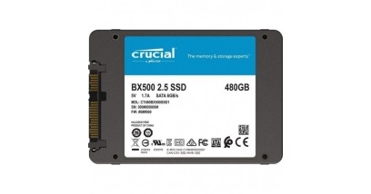 Накопитель SSD Crucial 480GB BX500 SATA 2.5” 7mm (CT480BX500SSD1)