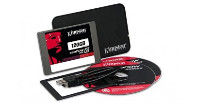 Накопитель SSD Kingston 120GB SV300S3N7A/120G+NB box+9,5mm ADP Rtl Read/Write 450/450Mb/s 2,5"" 85000/55000 IOPS SATA 69,8x100,1x7mm